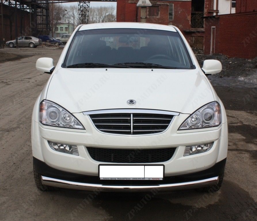 Защита переднего бампера d76 для SsangYong Kyron 2007, SYKR.05.01, Россия