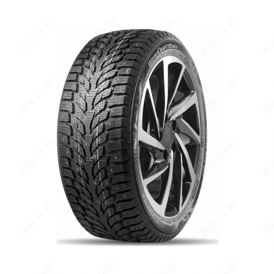 Шины зимние R18 235/55 104T XL Kumho WinterCraft Ice WI32 Шип.