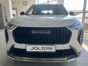 Защита переднего бампера двойная с подгибами для автомобиля Haval Jolion 2024 арт. HVJ.24.03-1