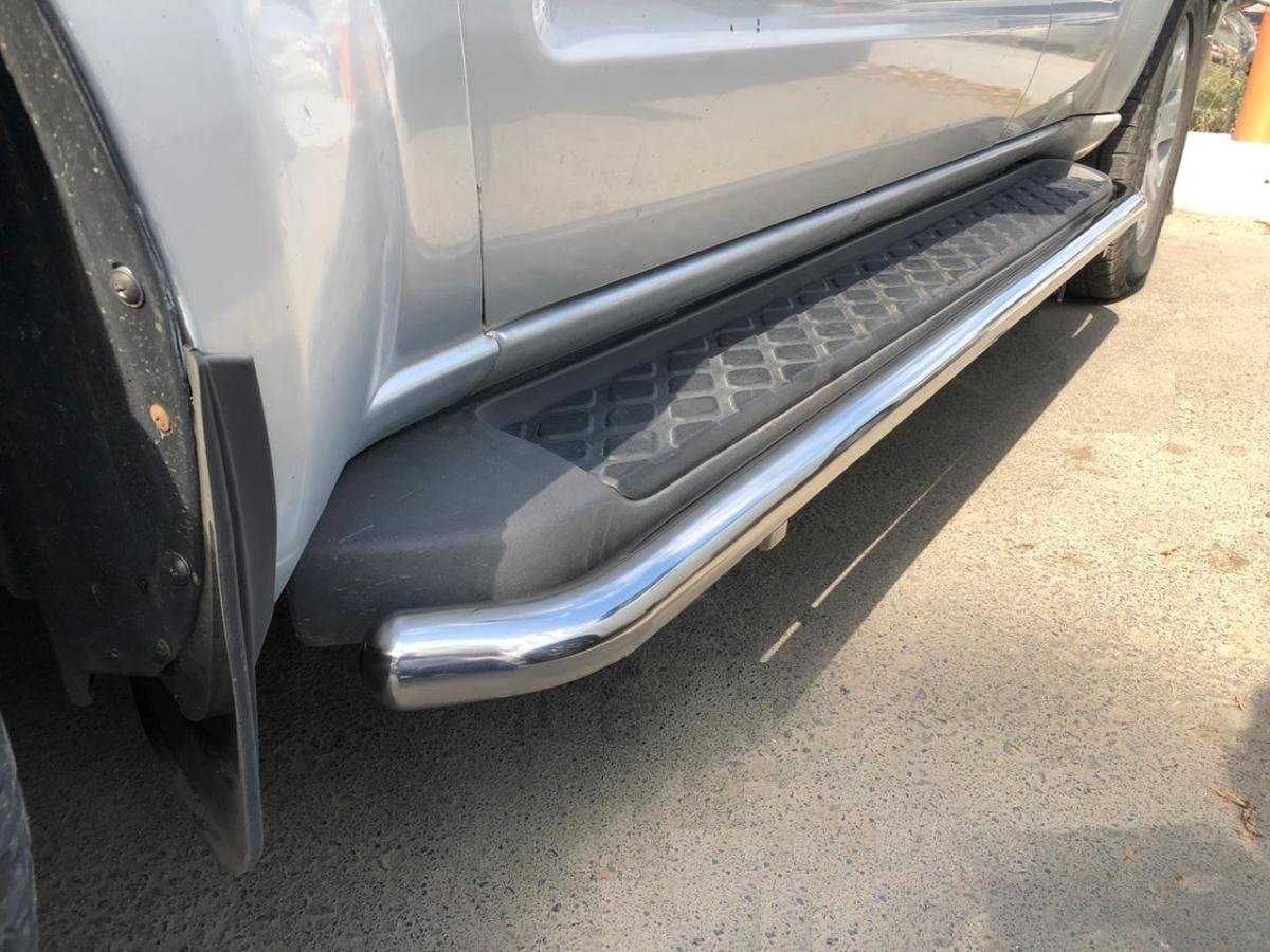 Защита штатного порога труба d53 для Nissan Pathfinder 2010, NPF.10.31, Россия