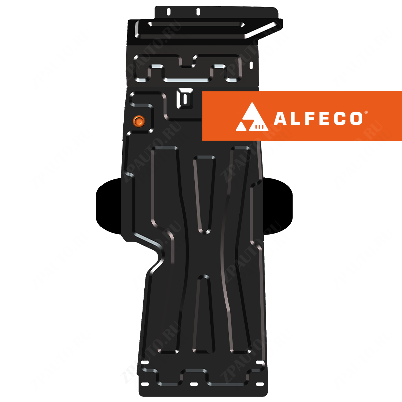 Защита  картера и КПП Lada 4X4 (21310) 2016-2021 V-1,7 , ALFeco, сталь 1.5мм, арт. ALF2825st-3