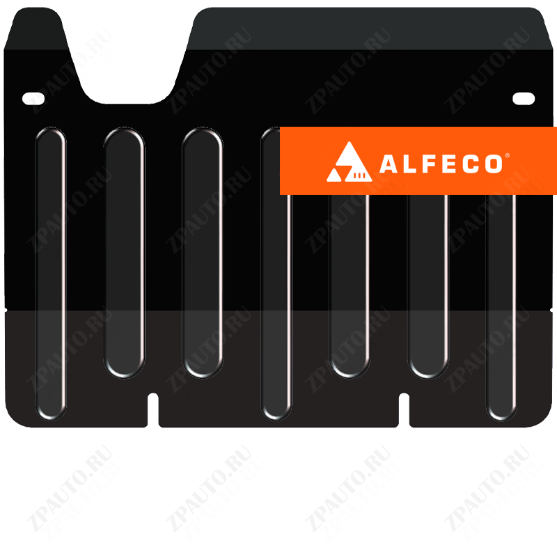 Защита  КПП Defender 90/110 2004-2016 V-all , ALFeco, сталь 2мм, арт. ALF3801st