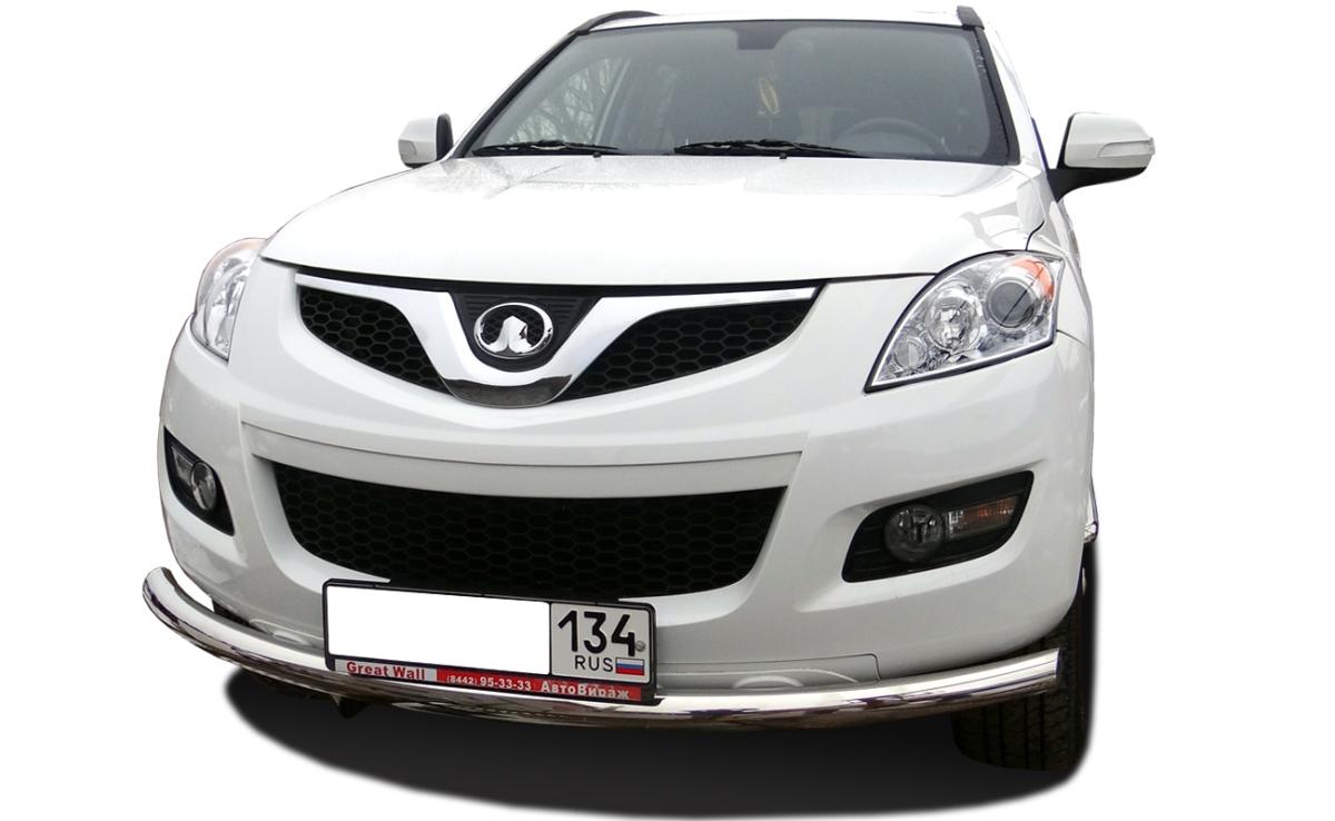 Защита переднего бампера (радиус) для автомобиля HAVAL H5 2020 арт. GWH5.20.02