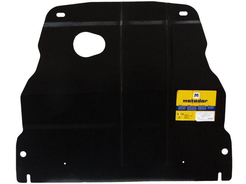 Защита двигателя, кпп, пер. дифф. стальная Motodor для Chrysler 300 M 1998-2004 (2 мм, сталь), 00308