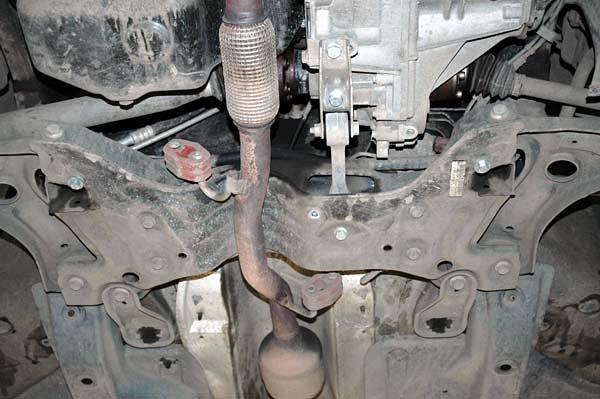 Защита картера и КПП для SKODA Roomster сборка Россия, Украина 2007 - 2009, V-1,2; 1,4, Sheriff, сталь 2,0 мм, арт. 21.1217