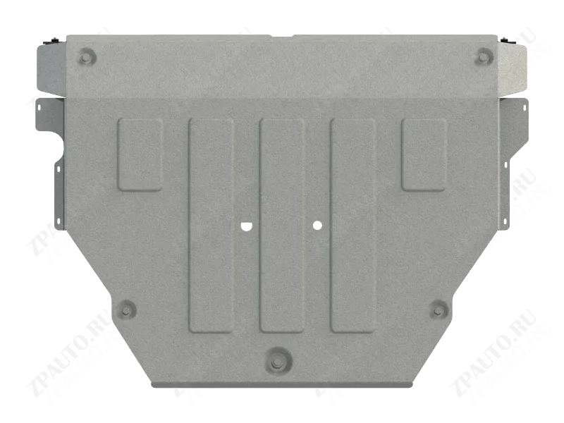 Защита картера и КПП для VOLKSWAGEN Atlas  2017 -, V-3,6 AT FullWD, Sheriff, алюминий 4 мм, арт. 26.5113