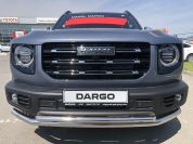 Защита переднего бампера двойная для автомобиля Haval Dargo 2022 арт. HVD.22.03