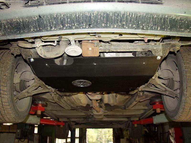 Защита картера и КПП для VOLVO 440 - 460  1988 - 1996, V-1,6; 1,7; 1,8; 2,0; 1,9D, Sheriff, сталь 2,0 мм, арт. 25.0050