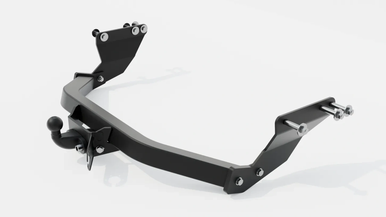 Фаркоп GEELY Emgrand X7  2013 - 2019, тип шара F, Sheriff, арт. 3694.21