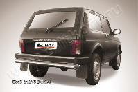 Защита заднего бампера d76 Lada Niva 21213 3-дверная (1993-2023) , Slitkoff, арт. Niv008