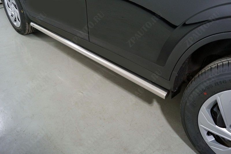 Пороги труба 60,3 мм Haval DARGO 2022- арт. HAVDAR22-27