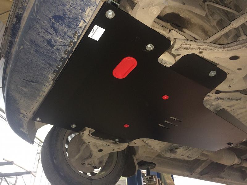 Защита картера и КПП для Mercedes-Benz Vito (115D) 2003 - 2011, V-2,2D, Sheriff, сталь 2,0 мм, арт. 13.0821