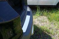 Накладка на задний бампер (зеркальная) для автомобиля Honda CR-V 2012-2015 двг.2.0