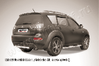 Защита заднего бампера d57 Mitsubishi Outlander XL (2009-2013) , Slitkoff, арт. MXL10-011