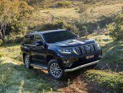 Защита передняя волна D 76,1 для Toyota Land Cruiser Prado(Тойота Ленд Крузер Прадо), ALFeco арт. LC150-17.05