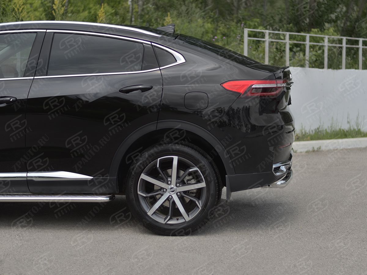 HAVAL F7X 1.5 4WD 2019-2022 Защита заднего бампера d57 дуга HF7XZ-003843