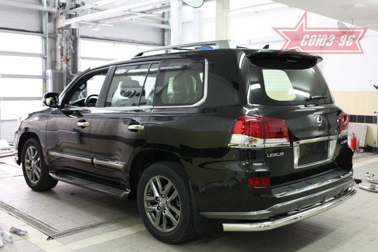 Защита задняя d76 для Lexus LX570 Sport 2013-, Lexus LX57.75.5014