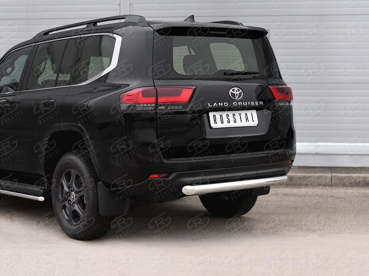TOYOTA LAND CRUISER 300 2021 - Защита заднего бампера d76 дуга TLCZ-003789