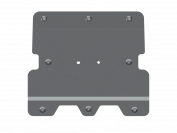 Защита картера для KIA Quoris K900  2019 -, V-5,0 АТ; 3.3 AT , Sheriff, алюминий 4 мм, арт. 11.3228 V1