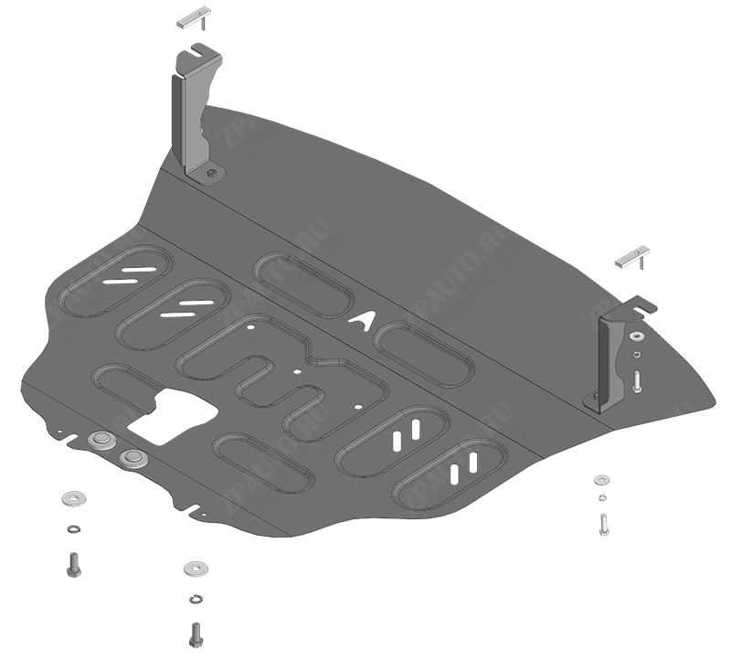 Защита АвтоСтандарт (Двигатель, Коробка переключения передач), 1,5 мм,  для BAIC X35  2019- арт. 58501