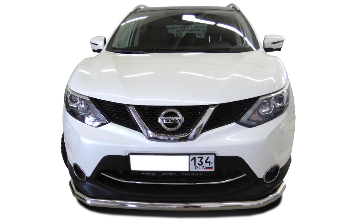 Защита переднего бампера для автомобиля NISSAN Qashgai 2015. NQ.15.01, Россия