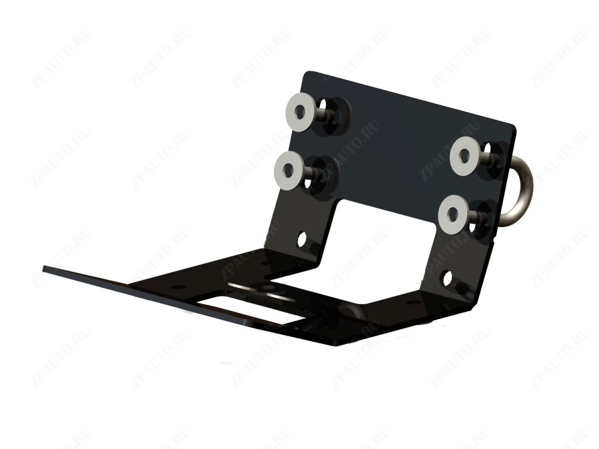 Площадка для крепления лебедки для YAMAHA Grizzly 450 2009-, сталь 5 мм, STORM, арт. 1857