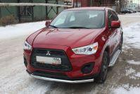 Защита переднего бампера d60 для Mitsubishi ASX 2013, MASX.13.01, Россия