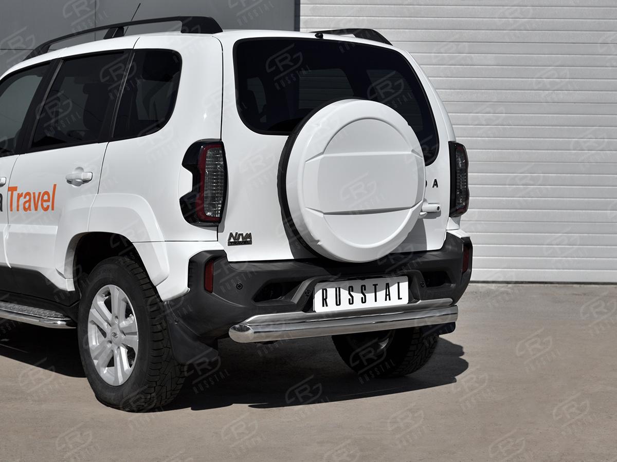 LADA NIVA TRAVEL 2021- Защита заднего бампера d76 дуга LNTZ-003564
