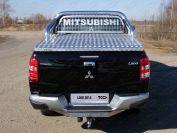 Защита кузова и заднего стекла 76,1 мм (для крышки) для автомобиля Mitsubishi L200 2019, TCC Тюнинг MITL20019-13
