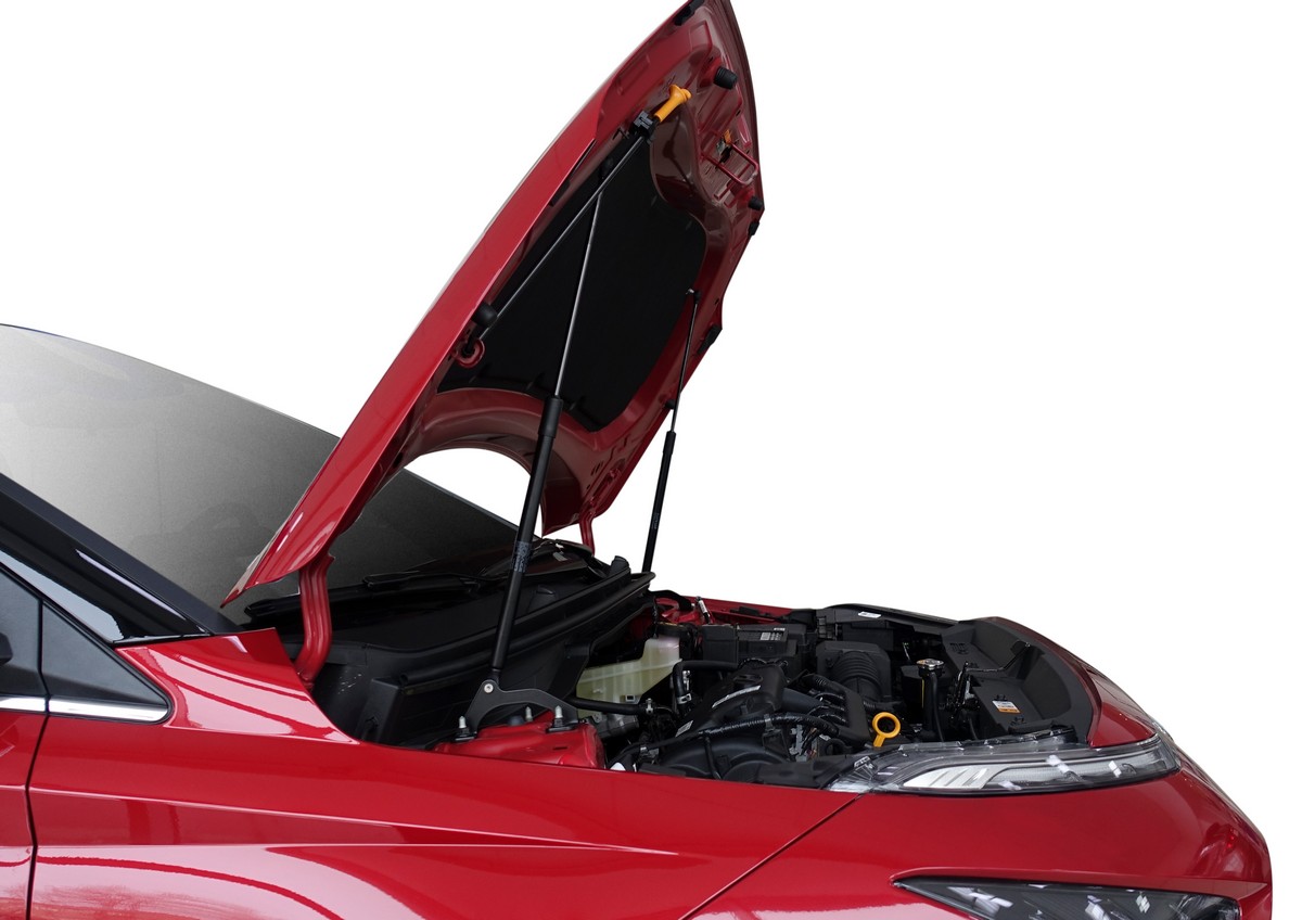 Амортизаторы капота АвтоУПОР (2 шт.) Hyundai Bayon (2021-), Rival, арт. UHYBAY011