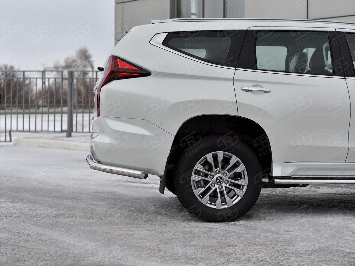 MITSUBISHI PAJERO SPORT 2021- Защита заднего бампера d76 секции MPJSZ-003659