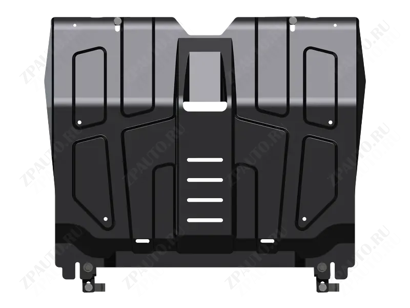 Защита картера и КПП для TOYOTA Camry  2018 -, V-2,0 AT FWD; 2,5 AT FWD; 3,5 AT FWD, Sheriff, сталь 2,0 мм, арт. 24.4210