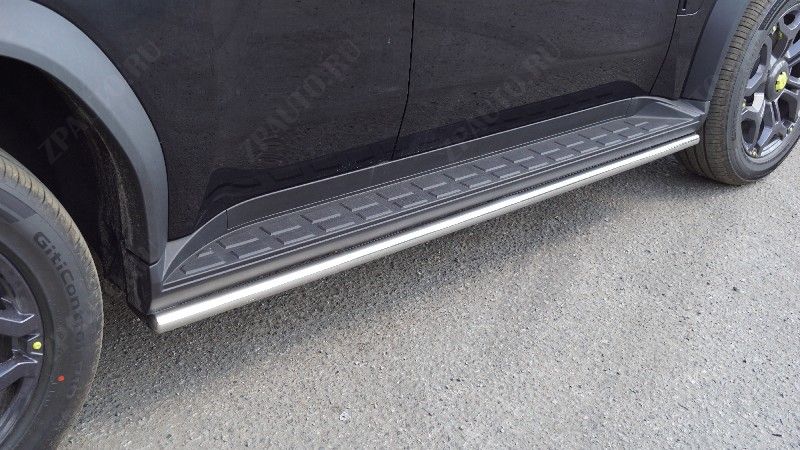 Защита порогов 42,4 мм Jetour T2 2L 4WD 2024 арт. JETOURT224-03