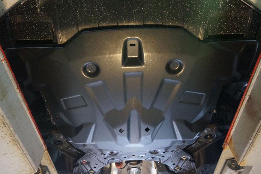 Композитная защита картера и КПП ProRoad для Hyundai Elantra V (MD) 2014- (Хендай Элантра 5 МД 2014), ТРИ-АВС 10.19k