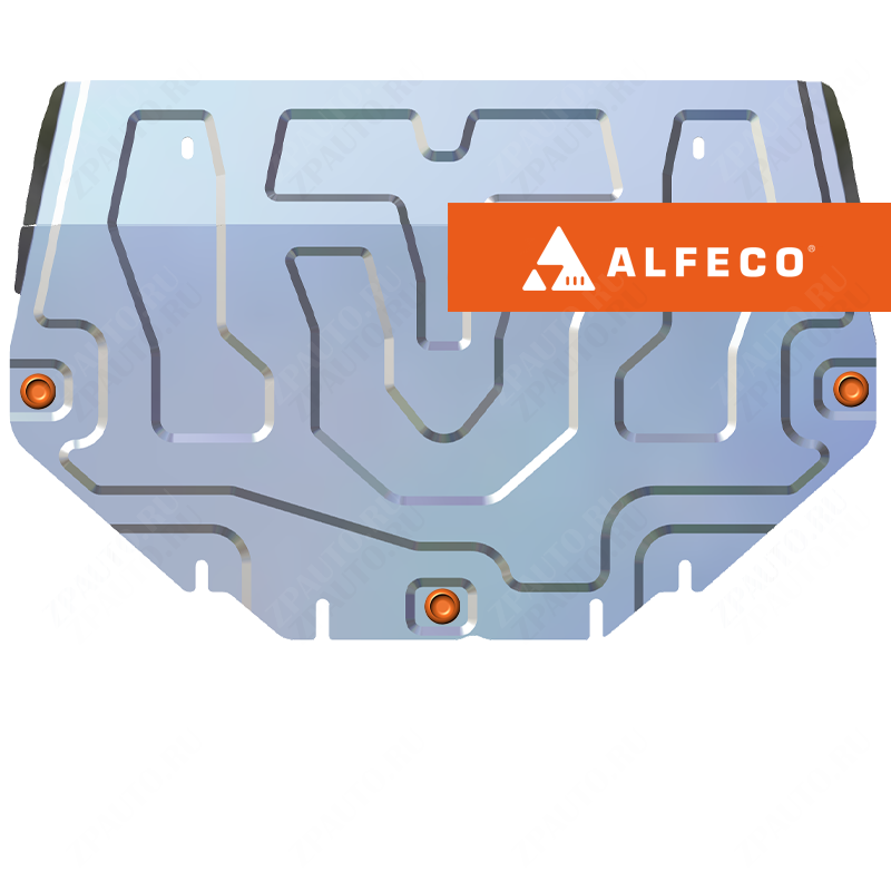 Защита  картера и КПП  Mazda CX-30 2019- V-2,0 , ALFeco, алюминий 4мм, арт. ALF1324al-1