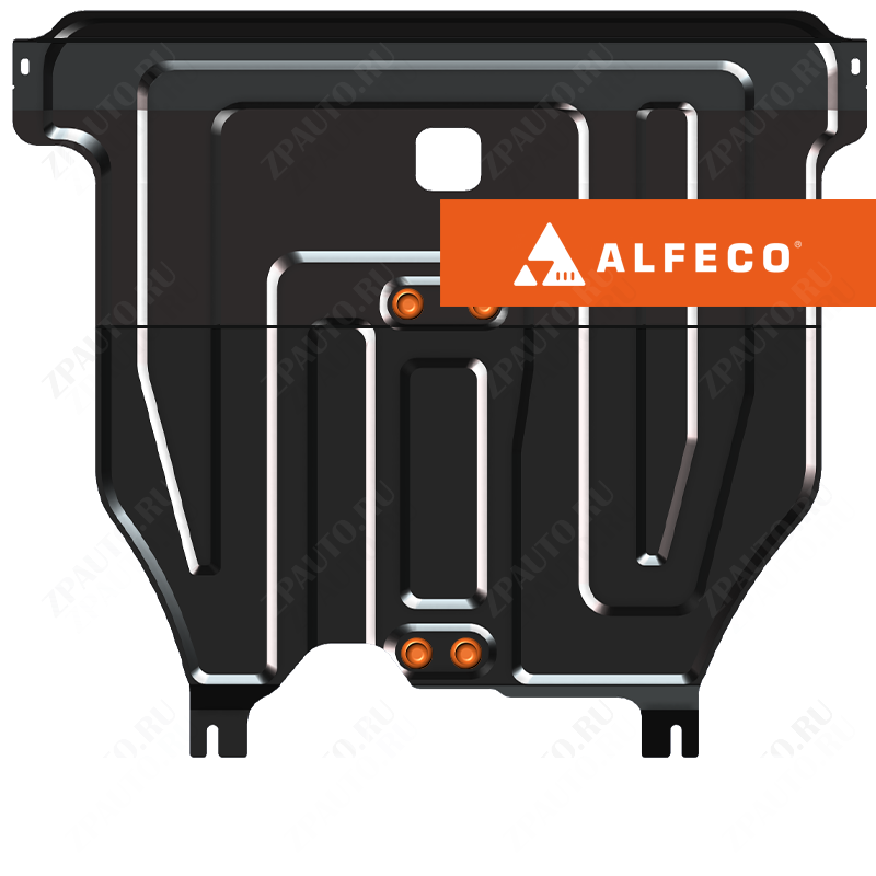 Защита  картера и КПП Nissan Almera classic 2006-2013 V-all , ALFeco, сталь 2мм, арт. ALF1501st-2