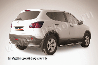 Уголки d57 Nissan Qashqai (2010-2013) , Slitkoff, арт. NIQ11-011