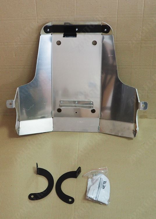 26.15АВС ЗАЩИТА РЕДУКТОРА ЗАДНЕГО МОСТА VW CRAFTER (2019-); 2.0 TDI 140Л.С.; 4WD (АЛЮМИНИЙ 4 ММ)