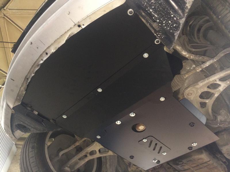 Защита картера для BMW 3 Series  1990 - 2000, V-1,6; 1,8; 2,0; 2,3; 2,5; 2,8; 3,0, Sheriff, сталь 2,0 мм, арт. 03.0264