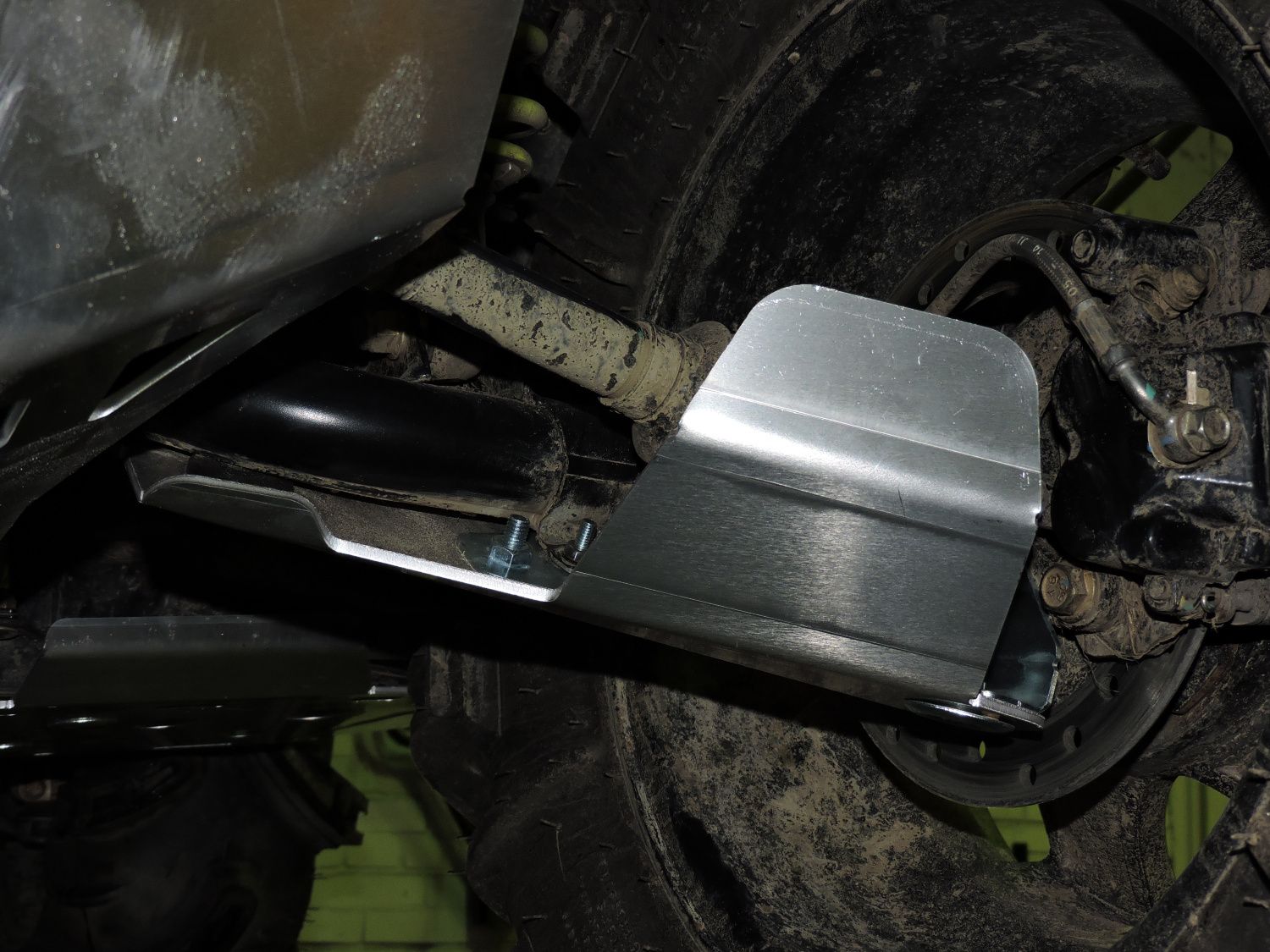 Защита рычагов для CAN-AM Renegade G2 2011-16, алюминий 4 мм, STORM, арт. 3282