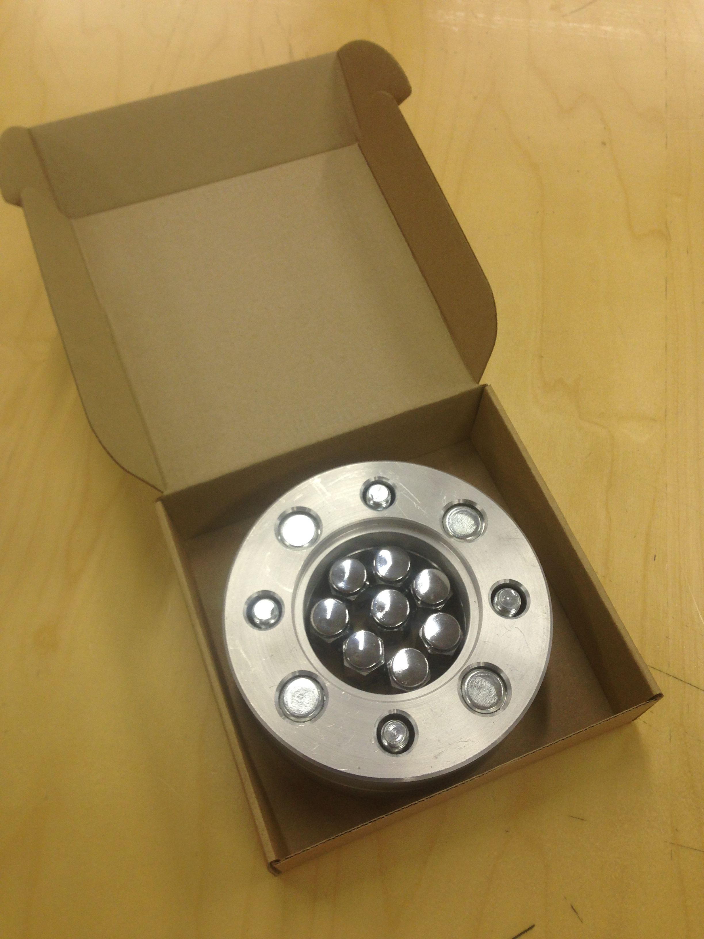 Проставки ступичные 4х110/1"/M12, STORM, арт. MP 0158