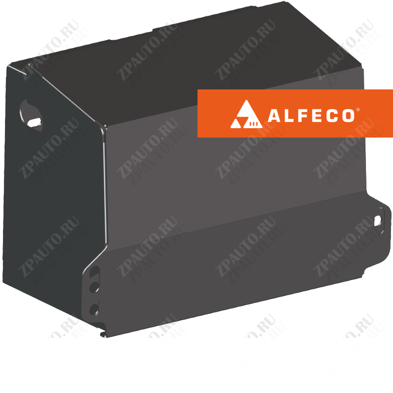 Защита  аккумулятора Hyundai Porter 2005-2018 V-2,5D , ALFeco, сталь 2мм, арт. ALF1017st