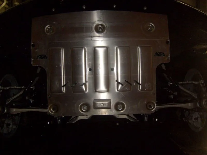 Защита картера для BMW 5 Series  2015 - 2017, V-2,8  АТ 2wd, Sheriff, алюминий 4 мм, арт. 03.3259