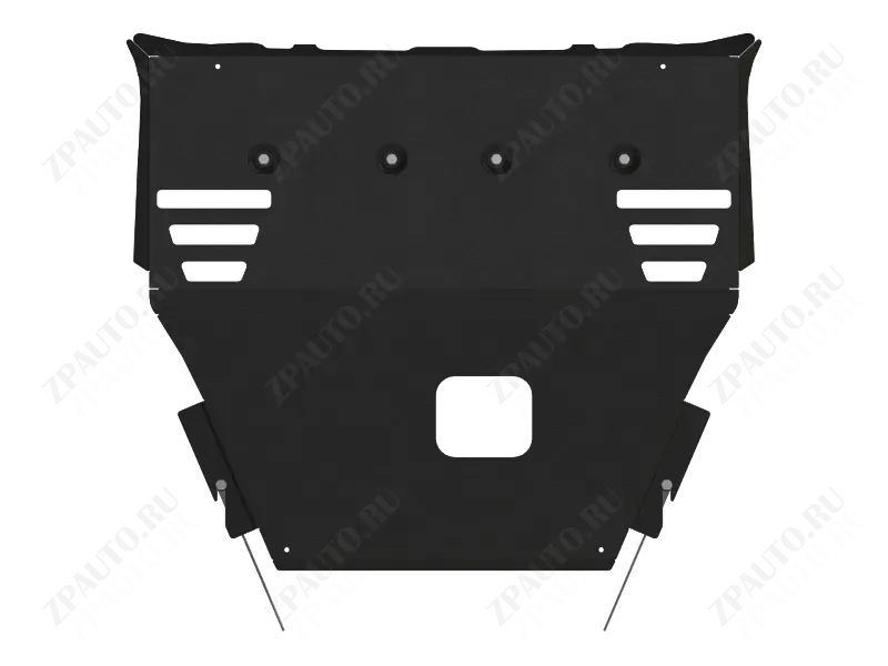 Защита картера и КПП для KIA Sportage V  2021 - 2023, V-2.0 MT/AT 4WD, Sheriff, сталь 2,0 мм, арт. 11.4916