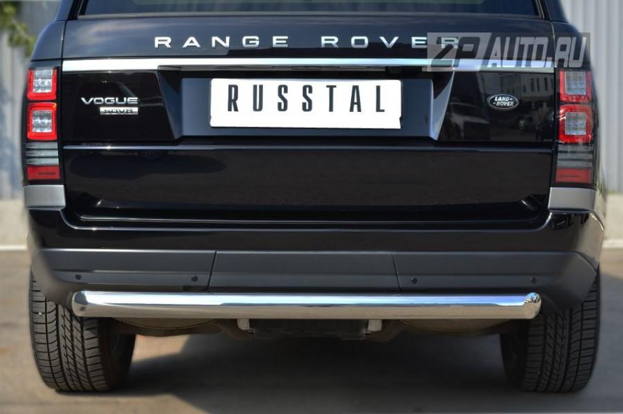 Защита заднего бампера d76 для Land Rover Range Rover 2013, Руссталь LRV-001443