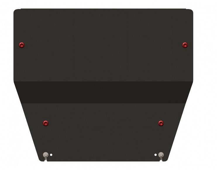 Защита картера и КПП для PEUGEOT 407  2004 - 2006, V-1,6; 1,8; 2,0; 2,0HDi, Sheriff, сталь 2,0 мм, арт. 17.0644