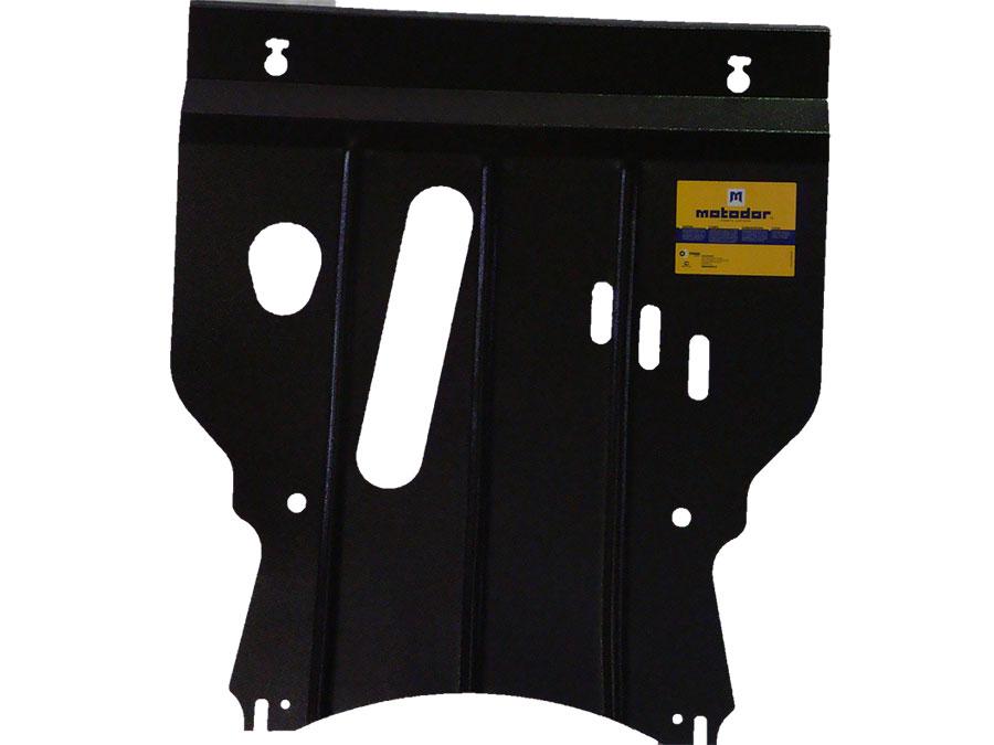 Защита двигателя, кпп стальная Motodor для Geely МК 2008- (2 мм, сталь), 04202