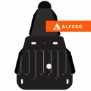 Защита  редуктора заднего моста Discovery Sport 2014-2019 V-2,0 TD; 2,2 TD АТ 4wd , ALFeco, сталь 2мм, арт. ALF3815st