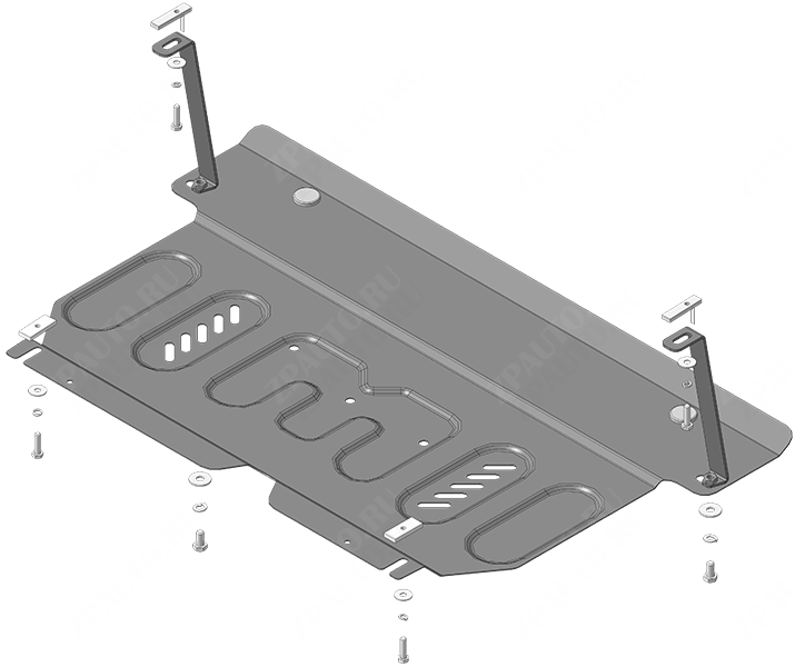 Ковер багажный модельный (высокий борт) для Mercedes-Benz C-class Estate (W204) (2007-14) (универсал), Элерон, арт. 72505