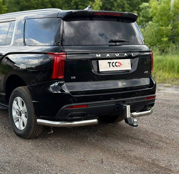 Защита задняя (уголки) 76,1 мм Haval H5 Diesel 4WD 2024 арт. HAVH524-08